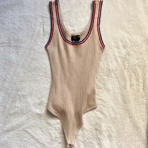 Hera Collection Nude Bodysuit Size S